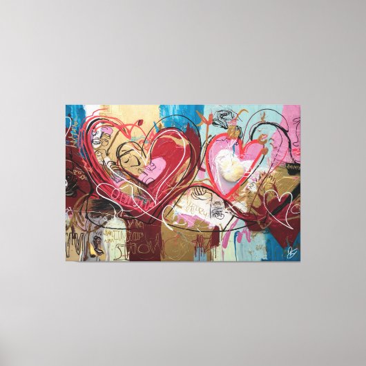 Conexões Apaixonadas キャンバスプリント (正面)