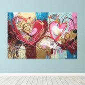 Conexões Apaixonadas キャンバスプリント (インサイチュ (ウッドフロア))