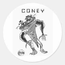 CONEYロボットシール ラウンドシール