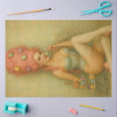 Confection Daydream – Pastel Macaron Rococo 薄葉紙 (クラフト)