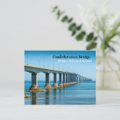 Confederation Bridge, Prince Edward Island ポストカード (スタンド正面)