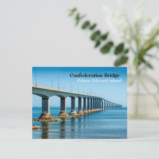 Confederation Bridge, Prince Edward Island ポストカード (スタンド正面)