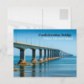 Confederation Bridge, Prince Edward Island ポストカード (正面/裏面)