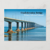Confederation Bridge, Prince Edward Island ポストカード (正面)