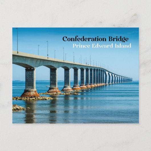 Confederation Bridge, Prince Edward Island ポストカード (正面)
