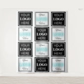 Conference Booth Decor Backdrop タペストリー (正面)