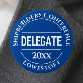 Conference Delegate Badge Button 缶バッジ
