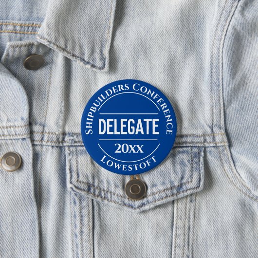 Conference Delegate Badge Button 缶バッジ (インサイチュ)