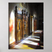 Confession Booth - St. Dominics - San Francisco ポスター (正面)