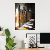 Confession Booth - St. Dominics - San Francisco ポスター (ホームオフィス)