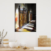 Confession Booth - St. Dominics - San Francisco ポスター (キッチン)