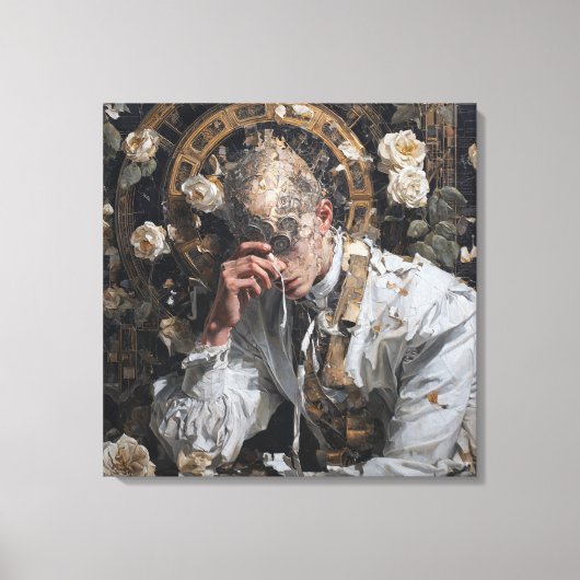 Confessions of a Monocle Maker — Gothic Surreal  キャンバスプリント (正面)