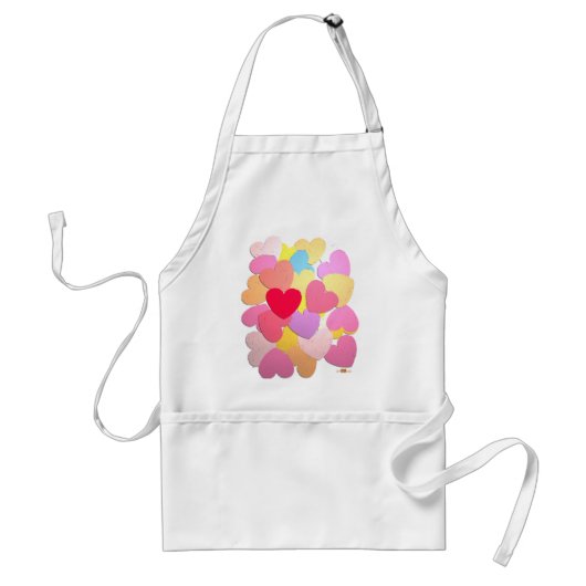 Confeti de corazones. スタンダードエプロン (正面)