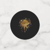 Confetti Black & Gold  コンフェッティ (スモール正面)