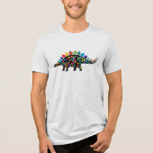 Confetti Carnival: Festive Unisex T-Shirt トライブレンドTシャツ (正面)