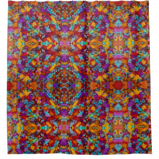 Confetti Dream シャワーカーテン (正面)