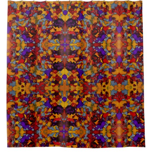 Confetti Nightmare シャワーカーテン (正面)