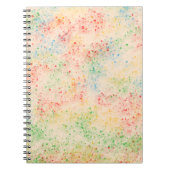 Confetti Pattern Notebook ノートブック (正面)