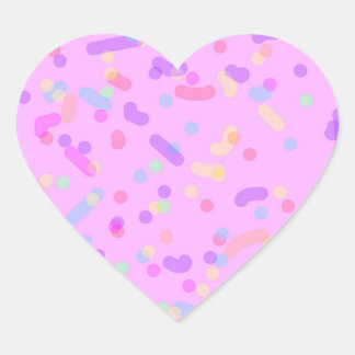 Confetti Stickers ハートシール