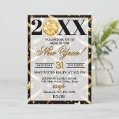 Confetti Streamers 2026 New Years Eve Party 招待状 (スタンド正面)