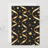 Confetti Streamers 2026 New Years Eve Party 招待状 (裏面)