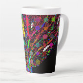 Confetti Tree Large Mug カフェラテマグ (右アングル)