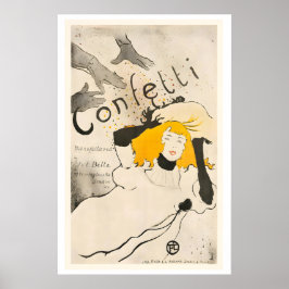 Confetti Vintage Poster by Henri de ポスター