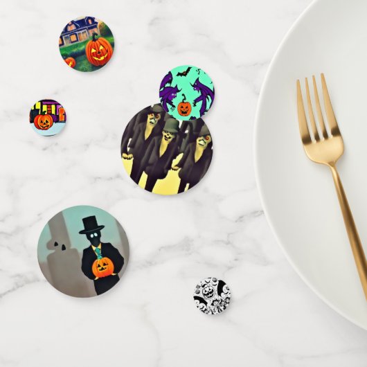 Confettis Halloween mélangés コンフェッティ (グループ)