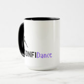 ConfiDanceを持ってる！ – ダンス マグカップ (正面左)