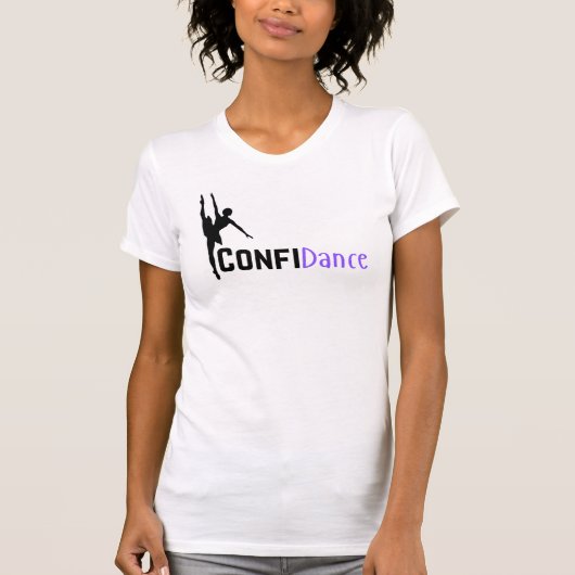 ConfiDanceを持ってる！ – ダンスTシャツ Tシャツ (正面)