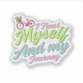 confidence and empowerment Sticker  シール (正面)