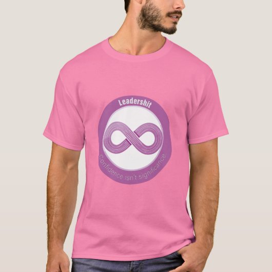 Confidence isn't significance tシャツ (正面)