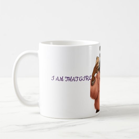 CONFIDENT BOSS CHIC Mug コーヒーマグカップ (左)