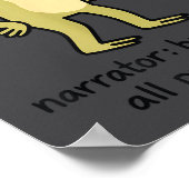 Confident Frog Meme Me No Problem Narrator Quote F ポスター (角)