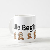 Confident Monkey  Classic Mug, 11 oz コーヒーマグカップ (正面左)