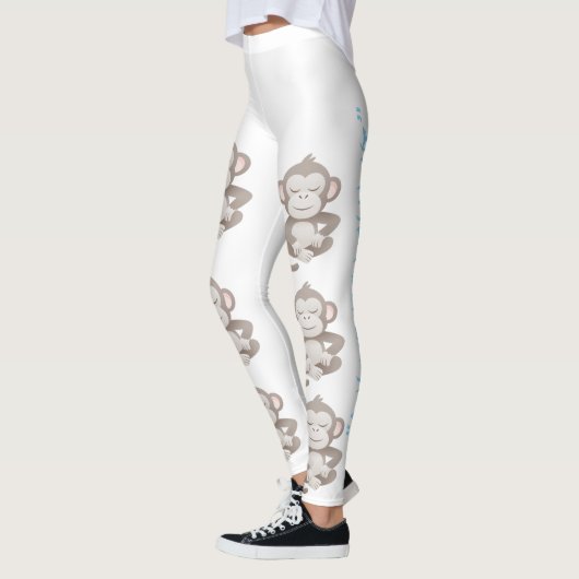 Confident Monkey – Everyday Comfort Leggings レギンス (左)