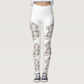 Confident Monkey – Everyday Comfort Leggings レギンス (正面)