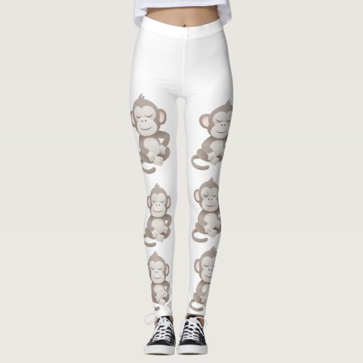 Confident Monkey – Everyday Comfort Leggings レギンス (正面)