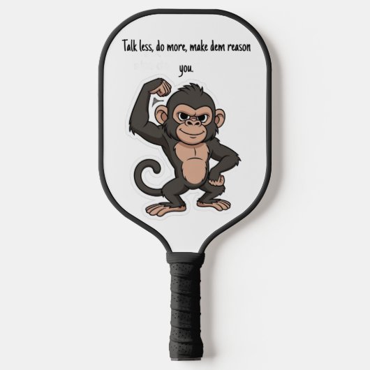 Confident Monkey  Pickleball Paddle ピックルボールラケット (正面)