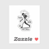 Confident Solo Traveler Statement  シール (シート)