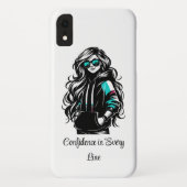 Confident Streetwear Girl  Case-Mate iPhoneケース (裏面)