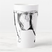 Confident Stride, Morning Calm カフェラテマグ (正面)