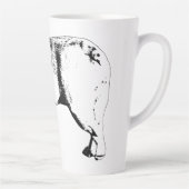 Confident Stride, Morning Calm カフェラテマグ (右)