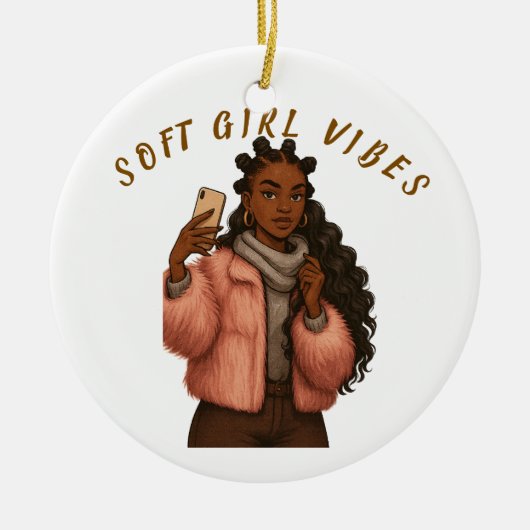 CONFIDENT STYLISH ORNAMENT セラミックオーナメント (正面)