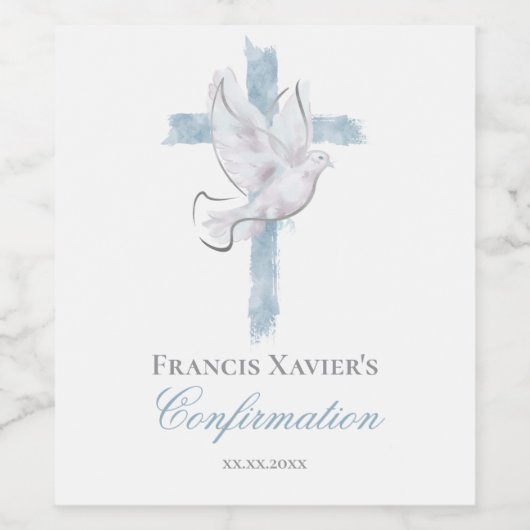 Confirmation ワインラベル (シングルラベル)