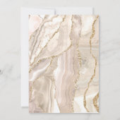 Confirmation beige pink agate Holy Cross 招待状 (裏面)