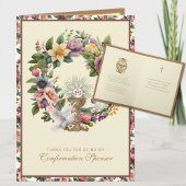 Confirmation Sponsor Thank You Religious シーズンカード