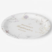 Confirmation wildflowers  ペーパープレート (アングル)