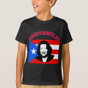 CONFIRMELAの詐欺Bandera deプエルトリコ Tシャツ