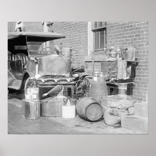 Confiscated Moonshine Still, 1922 ポスター (正面)